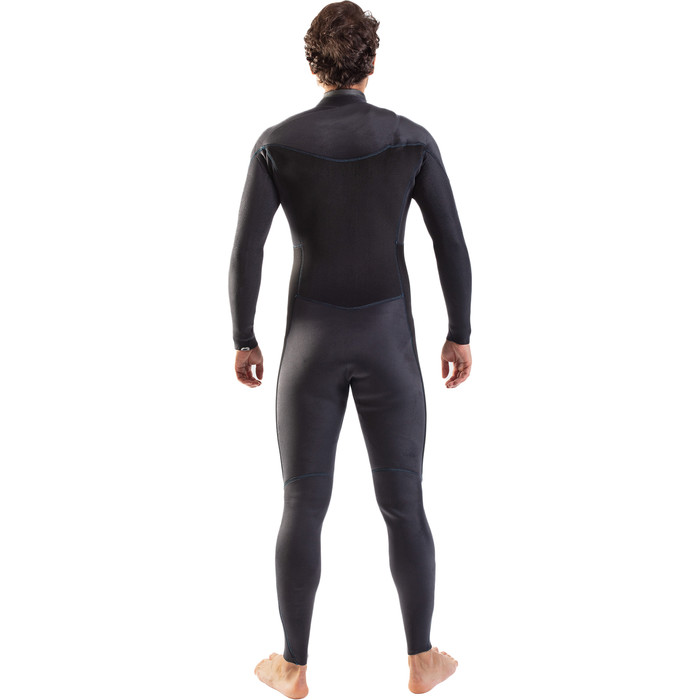 2024 Gul Mens Response Echo 3/2mm Chest Zip Wetsuit RE1327-C1 - Navy / Nucamo